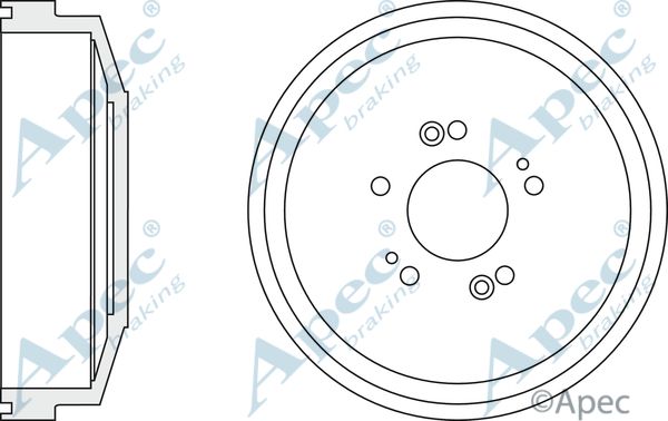 APEC BRAKING Bremžu trumulis DRM9942